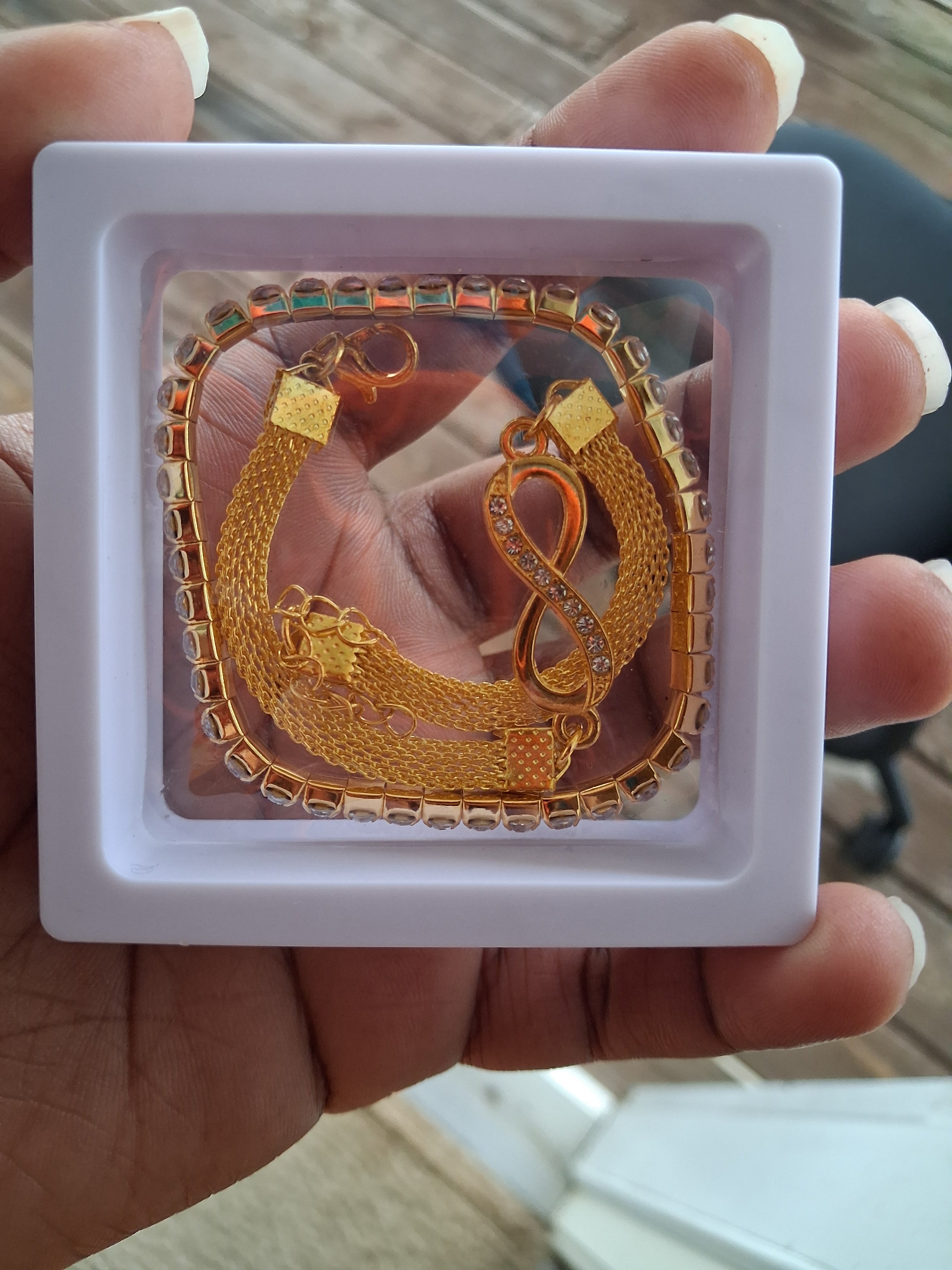 Gold 3 Piece Set